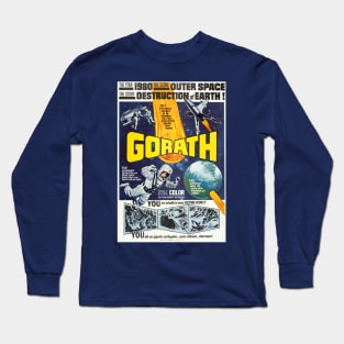 Classic Science Fiction Movie Poster - Gorath Long Sleeve T-Shirt